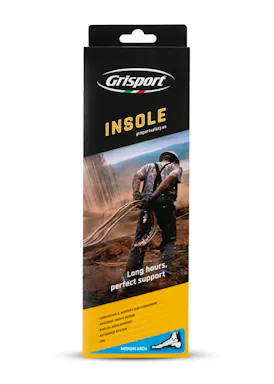 Grisport Inlegzolen Midden Zwart maat 43