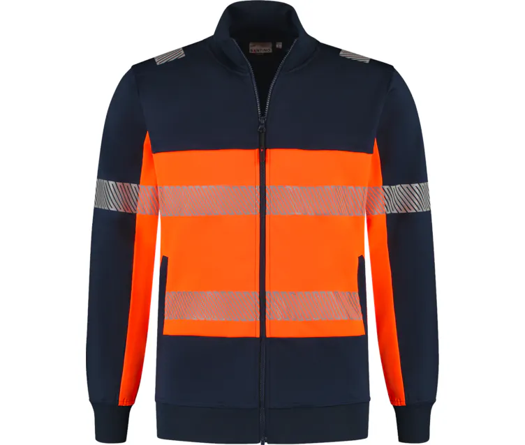 Marineblauw/Fluo Oranje