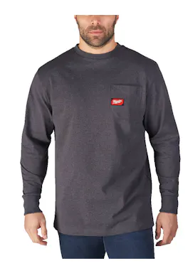 Milwaukee Work WTLSS T-shirt Long Sleeve Waterafstotend Regular Fit