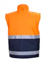 Hydrowear Metz 043446ON Giletz Oranje/Marine Antistatisch Brandvertragend miniatuur