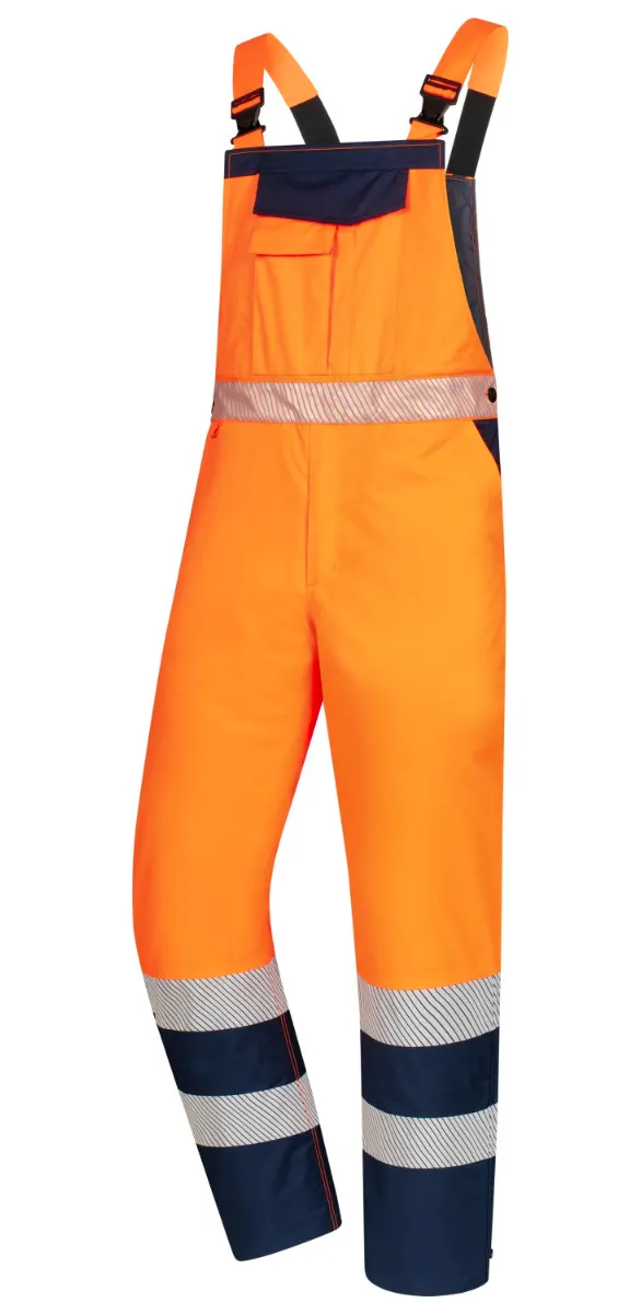 High Vis Oranje/Marineblauw