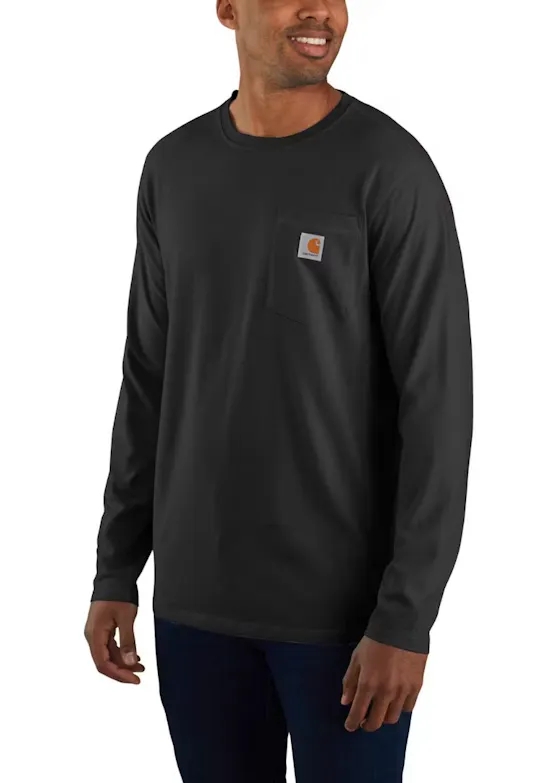 Carhartt 106656 T-Shirt Midweight L/S Pocket UV-bescherming