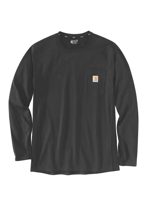 Carhartt 106656 T-Shirt Midweight L/S Pocket UV-bescherming