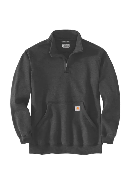 Carhartt Loose Fit Midweight Quarter Zip Mock Neck Sweatshirt