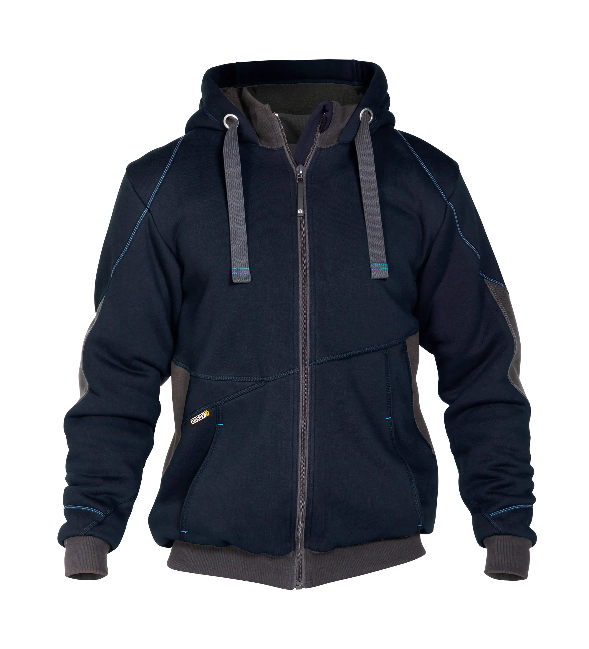 Marineblauw/grijs