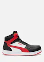 Puma Frontcourt BLK/WHT/RED Mid S3L ESD FO HRO SR miniatuur