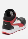 Puma Frontcourt BLK/WHT/RED Mid S3L ESD FO HRO SR miniatuur