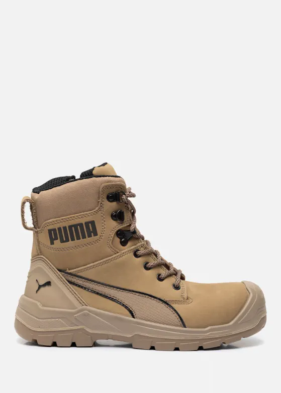 Puma Conquest S3 Werkschoen Steen Hoog