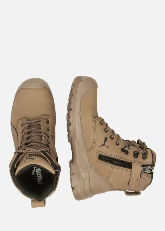 Puma Conquest S3 Werkschoen Steen Hoog
