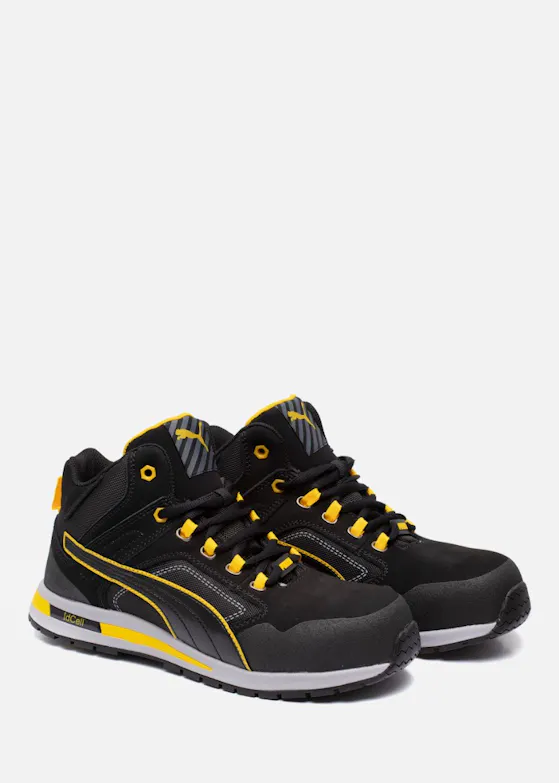 Puma Crosstwist Black Mid SB Werkschoen