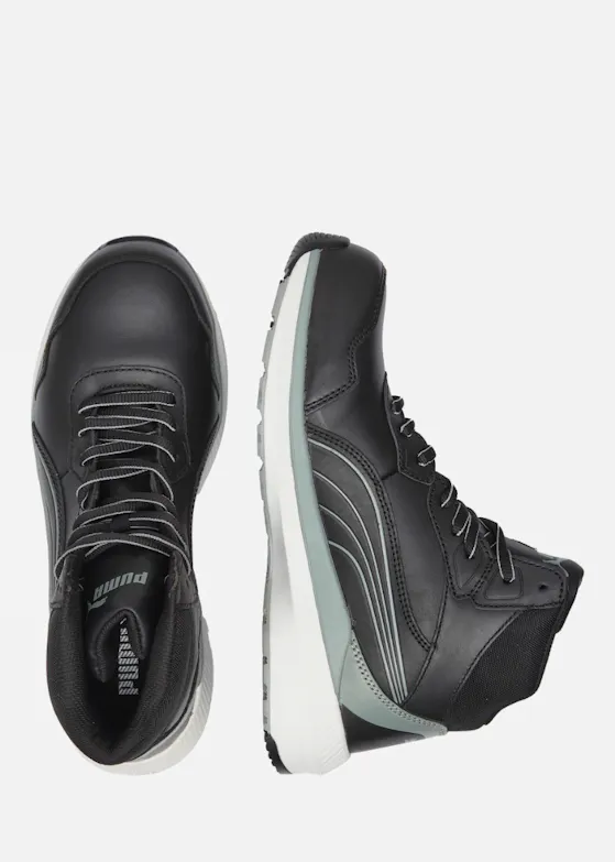 Puma Zoom Mid S3S ESD FO HRO SR Werkschoen Zwart