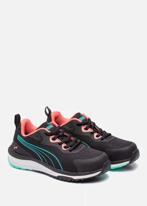 Puma Celerity Knit Blue/Coral Low S1PS ESD Werkschoen