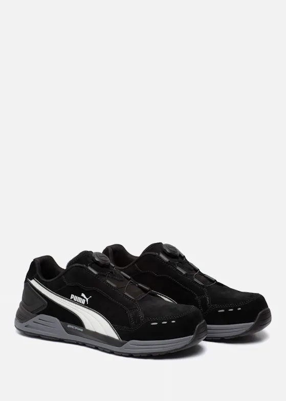 Puma Airtwist Black Disc Low Werkschoen S3 ESD HRO SRC