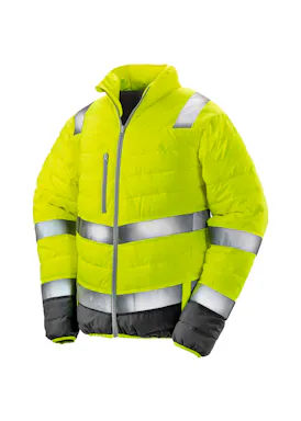 Result Soft Padded Safety Jacket Heren