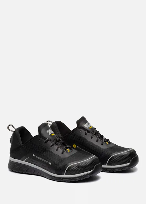 Safety Jogger Ligero 2 S1P Lage Werkschoen ESD SRC Black