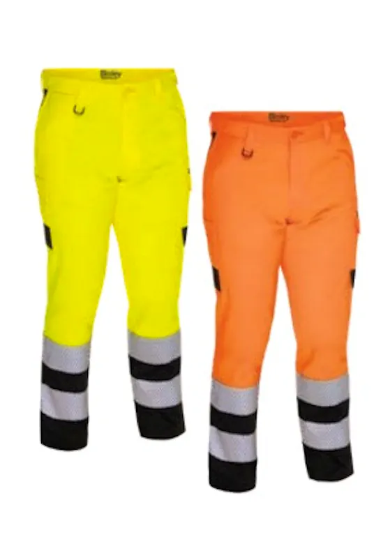 Bisley Taped Two-Tone Hi Vis Trousers