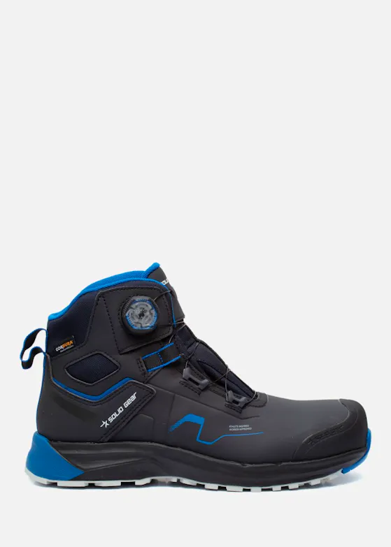 Solid Gear Sonar Midden Zwart/Blauw S3S Werkschoen
