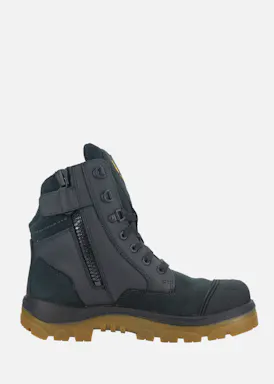 Steel Blue Southern Cross Zip Composiet Black Amber TPU S3 Werkschoen
