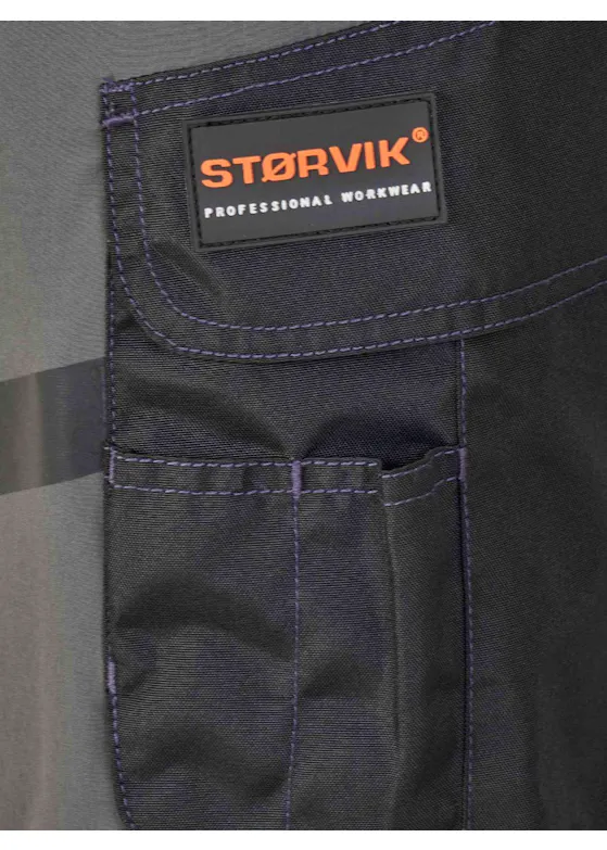 STORVIK korte 4-way stretch werkbroek STIJN