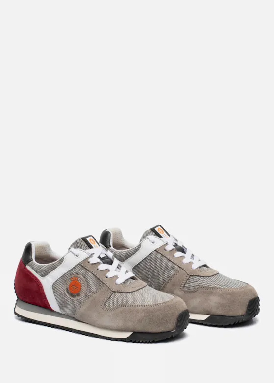 TenToes Werkschoen Alf S3 Grijs/Rood